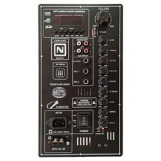 디지털 블루투스 2.0 스테레오 앰프 보드 12V 220V 2x150W 300W 8-18 인치 스피커용 마이크 기타 스피커 DIY, [01] A, [02] EU Plug in 220V, 02 EU Plug in 220V