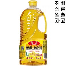 HONA국제 중국식품 중국식품 중국 내수용 루화5S 압착일급 땅콩기름 루화화성유 2.5L 최신일자 발송