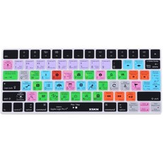 Logic Pro X 기능 바로 가기 핫키 키보드 커버 Apple Magic 무선 Bluetooth 키보드 MLA22LL / A MLA22B / A 용 실리콘 스킨, 1, 단일옵션