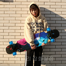 supreme 슈프림 롱보드 초등학생 댄싱 유이 초보용 클래식 42인치 46인치 입문용 스케이트보드, 7.드림