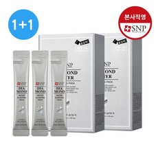 SNP 다이아몬드 워터 슬리핑팩 스틱형 1+1, 4mlx40개입, 4ml