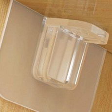 큐레이크 접착식 다보 벽선반 브라켓 선반 지지대 선반대 10P 고정받침대 벽브라켓
