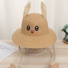 움직이는토끼모자여름용가을용