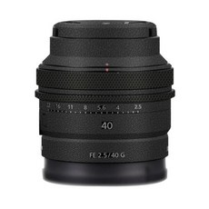 렌즈 데칼 스킨 랩 커버 소니호환 FE 40mm f2.5G FE 50mm F2.5 G SEL40F25G 용 스티커 보호 필름 50 2.5G 40 2.5G, 1개, 14) Leather Black