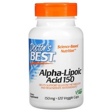 닥터스베스트 알파리포산 150mg 베지캡슐 120정, 1개