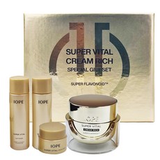 아이오페 슈퍼바이탈 크림 리치 기획세트 50ml 고보습 안티에이징 고급선물세트 기초화장품선물, 1개