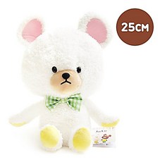 꼬마곰 재키 데이빗 인형 25cm 아기 리본 곰돌이 (W6D98D6), 남여공용, 1개