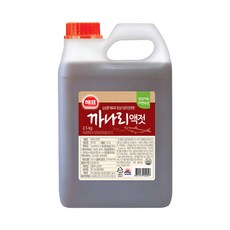 사조해표 까나리액젓 2.5kg, 1개