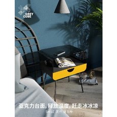 케인 침대틈새선반 벨벳 그레이스 모던 심플 홀더 키즈 소파 옆 아이디어 라운지 침대, 01 더블 데스크탑, 01 복장을 갖추다