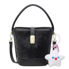 ANYOU 부드러운 버킷백 여성 숄더백 핸드백