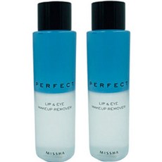 미샤 퍼펙트 립앤아이 메이크업 리무버 대용량 2개세트 (310ml+310ml), 단일상품