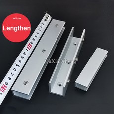 10개 연장 유리 클램프 선반 브래킷 알루미늄 홀더 5 8mm GF397 용 지원, A1 Length 98mm