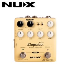 NuX Stageman Floor / 어쿠스틱 프리앰프 + DI + 루퍼 (NAP-5), *, *