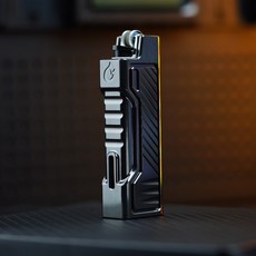  야외 캠핑 WANWU-EDC 티타늄 구리 라이터 케이스 Bic 금속 CNC 갑옷 쉘 일반 신체 보호 커버, [04] Zirconium snow, 1개 