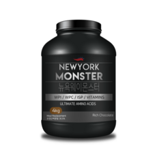 뉴욕웨이몬스터 헬스보충제 단백질보충제 게이너 살찌는 체중증가 보충제, 2kg, 1개
