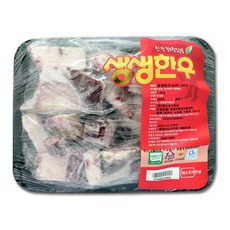생생한우 꼬리반골 1.2kg, 1개