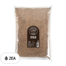 월드그린 싱싱 렌틸콩, 3kg, 2개