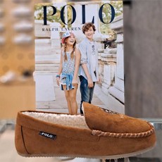 [현대백화점]POLO 랄프로렌 로퍼 모카신 SMF3482 탄 네이비 2종 택1 FW 남성 슈즈 데일리신발 베어로고 귀