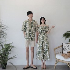 휴양지 커플룩 리조트 휴양지룩 사이판 발리 동남아 홀리데이 다낭 친구 트윈룩
