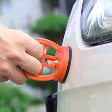 자동차 철분제거제 수리 도구 차체 흡입 컵 제거 덴트 풀러 키트 검사 제품 진단, 오렌지 2개, 없음, 2개