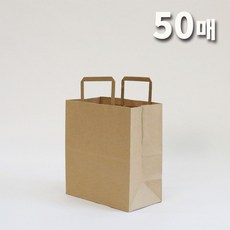 애브리플러스 크라프트 종이쇼핑백 종이가방 10개 50개 100개 200개, 50장