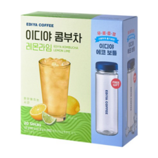 이디야커피 콤부차 레몬라임, 120g, 2개