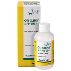 오티클렌스(오티클랜스) 개와고양이 귀세정제 120ml, 단품, 단품 - 오티클렌스