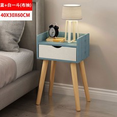 미니멀 침대 협탁 침실 거실 소파 우드 빈티지 앤틱 조립형 수납장, D + DIY