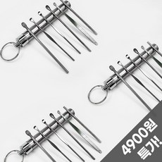 타키타키 귀이개 귀지제거 청소 파개 후비개 3세트, 1세트, 6개