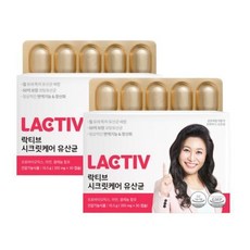 락티브 시크릿케어 유산균 350mg x 30캡슐 2개SJ