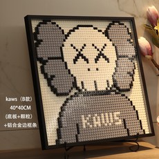 베어브릭레고액자