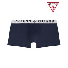 게스언더웨어 네이비 컬러베이직 실버밴드 드로즈