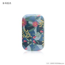 아이버리아뉴타임즈 접이식 돋보기 안경 케이스 휴대용 압축방지 수납함 A28, 1개, 블루 케이스