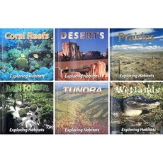 AR3점대 서식지 탐험 Exploring Habitats 산호초사막습지툰드라프레리 AR도서 IB 논픽션 영어책 원서, A