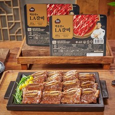호주산 빽쿡 LA갈비 400g* 4팩, 없음