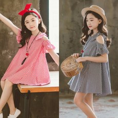 주니어민소매원피스