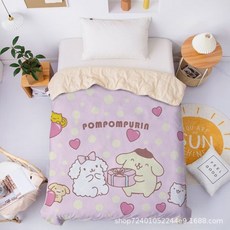 산리오여름침대커버