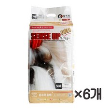  센스업 골드패드 50매 x 6개 강아지 패드 애견패드, 단품 