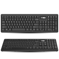 ALBK6314 블랙 컴퓨터키보드 한글타자연습 제어력