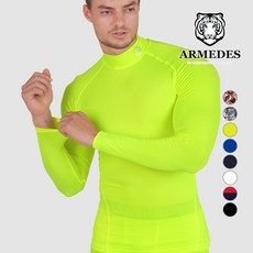 아르메데스 남성용 긴팔 터틀 테크핏 언더레이어 AR-151