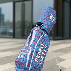 파리게이츠 남녀 경량 골프백 캐디백 스탠드백JK, 라이트 블루