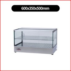 온장쇼케이스(푸드워머) 2단-사각 핫바쇼케이스 (수도권 배송무료), 600x350x500mm