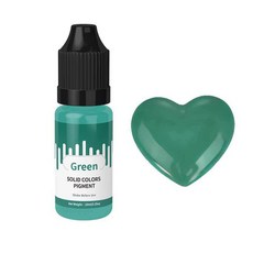 실리콘몰드 단색 에폭시 수지 안료 액체 착색 염료 몰드 DIY 수제 공예 보석 만들기 10ml, [10] 10, 1개