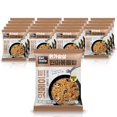 잇메이트 닭가슴살 현미볶음밥 양송이맛 200gx20팩(4kg), 단품