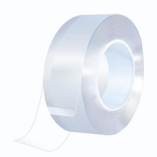 위시월드 틈새차단 투명 단면 자국없는 실리콘 방수 테이프 3cm x 3m x 0.3mm, 1개
