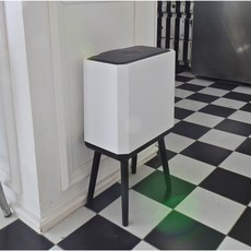 코멧 홈 깊은 쓰레기 분리수거함 60L 블랙 2개입 상품 이미지