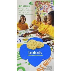 Girl Scout Cookies Trefoils 전통적인 쇼트브레드 쿠키 쿠키 36개 1박스 포장은 다를 수 있음