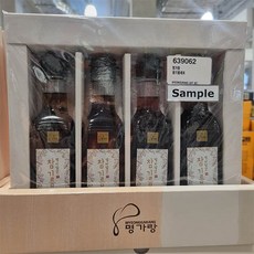 명가랑 참기름세트 200ml x 4 개, 4개