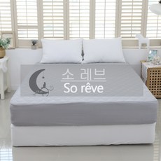 바숨순면누빔매트리스커버