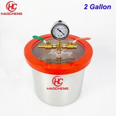 진공 실리콘 에폭시 교반 탈포기 혼합기 2 gal 8l 스테인레스 스틸 챔버 22cm, 1개